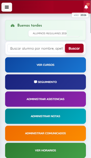 MySchool desde el celular
